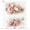 dekoracyjne wzory, motywy kwiatowe, bukiet kwiatów, Ogród Muz, Garden of Muses * Mulberry decoupage paper FPA1005, decorative patterns, floral motifs, bouquet of flowers, Garden of Muses *Seria Garden of Muses
